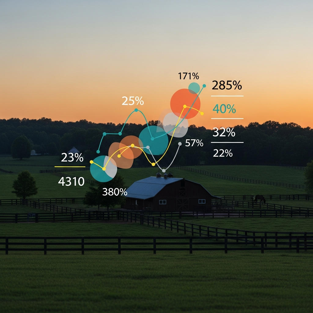 equine property realtor Charlotte NC success metrics and statistics